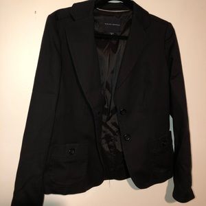 Banana Republic Blazer Black Lined Size 10